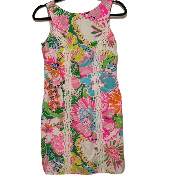 LILLY POLITZER FOR TARGET NOSEY POSEY SHIFT DRESS. - Picture 2 of 7